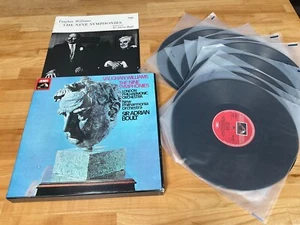 Vaughan Williams the nine symphonies m Boult 9 Lp box set Near Mint - Picture 1 of 5