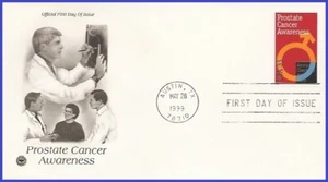 USA4 #3315 U/A PCS ARTCRAFT FDC   Prostate Cancer Awareness - Picture 1 of 1