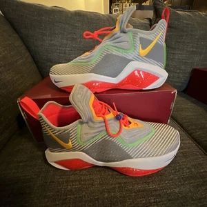 Nike LeBron Soldier XIV Multicolor Men's Basketball Shoes NWB CK6024-001 Size 14 - Picture 1 of 5