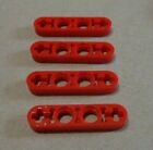 LEGO TECHNIC 32449 - 63782 Liftarms 1x4 Thin Red x4 Parts & Pieces