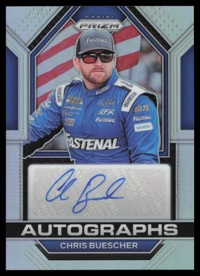 2023 Panini Prizm Racing #A-CBC Autographs Chris Buescher - Image 1 of 2