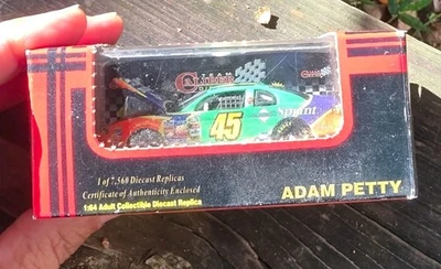 Adam Petty #45 1999 Chevrolet Monte Carlo Nascar Diecast Collectible 1 Of  7,560 - Image 1 of 4