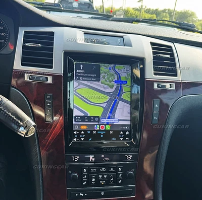 9.7" For Cadillac Escalade 2007-2014 Car Radio Stereo GPS Navi Carplay 4+64G - Image 1 of 4