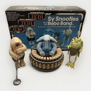 Vintage Star Wars Return Of The Jedi Sy and the Rebo Band & Tri Log OVP - Bild 1 von 18