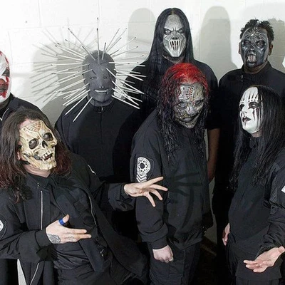 Horror Clown Maske Latex Schädel Kostüm Party Rock Heavy Metal Slipknot - Bild 1 von 4