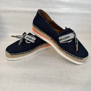 See by Chloe Essie Denim Espadrilles Size 37 US 7 - Picture 1 of 10