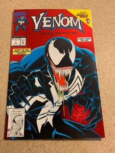 Venom Lethal Protector #1 Red Foil Cover 1993 Marvel Spider-Man NM - Bild 1 von 2