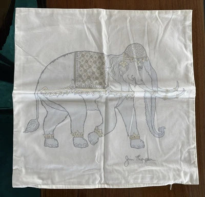 Jim Thompson Thai Elephant Cushion Cover - Image 1 of 3