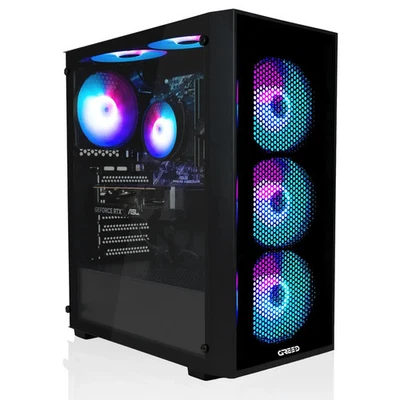 GREED High End Gaming PC RTX 5060 WIN 11PRO 4,90GhZ i7 Nvidia Geforce 32GB 1TB SSD TOP