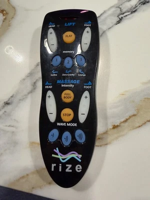 CONTROL REMOTO SEALY REFLEXION 4 TRURC-N5 TAMAÑO Foto 1 de 4