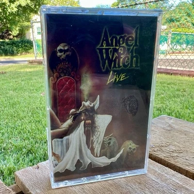 Angel Witch - Live (New/Sealed) Cassette ~ Metal Blade (1990) Heavy Metal - Image 1 of 4