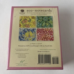 Amy Butler Note Cards Floral Stationary 16 assorted Note Cards and envelopes - Picture 1 of 5