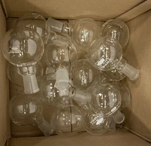 Lot of (10) VWR / Chemglass 250ml Round Bottom Flask 24/40 Joint - Bild 1 von 9