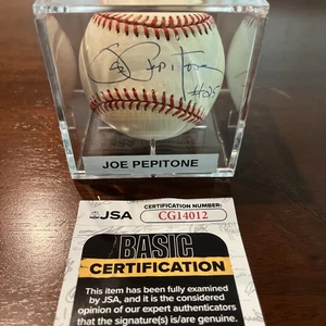 Joe Pepitone Firmado Autografiado Oficial Liga Americana Béisbol JSA #CG14012 - Imagen 1 de 8