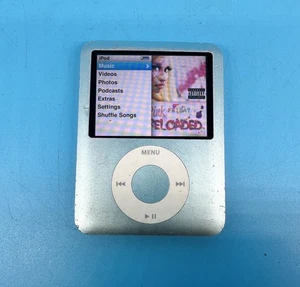 Apple iPod Nano A1236 3rd Generation 8GB MP3 Player Blue - Tested - Picture 1 of 10