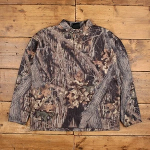 Vintage Sasowatch Fleecejacke L RealTree Pullover Camouflage Braun - Bild 1 von 7