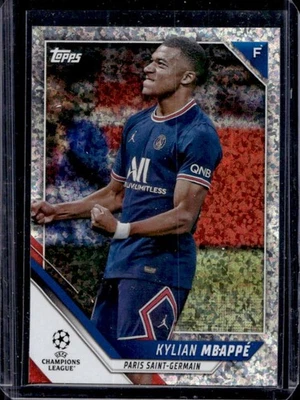 2021 Topps UEFA Kylian Mbappe Sparkle Foil #200 PSG - Image 1 of 2