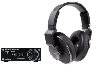 AKG K553 MK2 MKII Studio Monitoring Headphones+DAC Headphone Amplifier - Picture 1 of 12