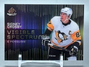 2024-25 UD SPGU SP Game Used Visible Spectrum VS-1 SIDNEY CROSBY Penguins - Bild 1 von 3