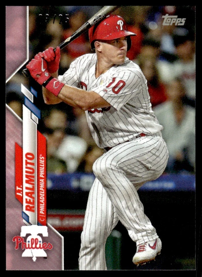 2020 TOPPS MINI PINK /25 J.T. Realmuto Philadelphia Phillies #220 - Image 1 of 2