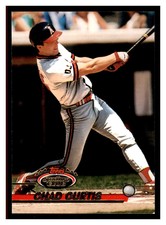 1993 Topps Stadium Club #543 CHAD CURTIS California Angels