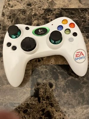 Logitech Wireless Original Xbox Cordless Untested Controller NO DONGLE (AP) - Image 1 of 4