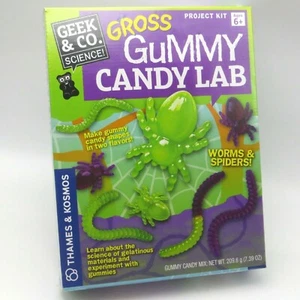 Gross Gummy Candy Lab Worms Spiders Science Project 6+ Támesis & Kosmos 2018 STEM - Imagen 1 de 9