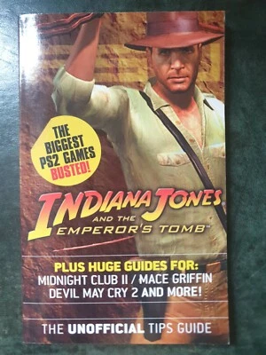PSW Strategy Guide Book - Indiana Jones Emperor's Tomb (PS2) + More - Image 1 of 4