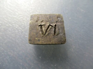 PONDERAL COIN WEIGHT "VI" 7,73 g - Picture 1 of 2