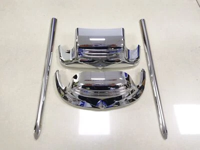 Front & Rear Fender Tip Spear Trim For Harley Road King FLHR Classic FLHRC FLHP - Image 1 of 4