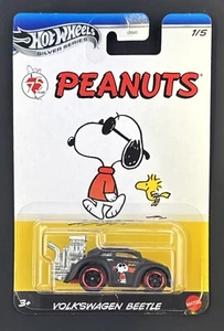 Hot Wheels Silver Series Peanuts 1/5 Volkswagen Beetle 1:64 Diecast New 2024 - Picture 1 of 4