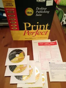 Cosmi Print Perfect (Swift Software, PC) PrintPerfect, Win 95, Win 98 CD-Rom - Picture 1 of 5