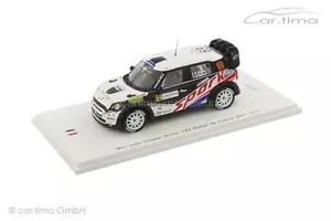 Mini John Cooper Works WRC Rallye De France 2012 Dumas/Baumel Spark 1:43 SF040 - Picture 1 of 2