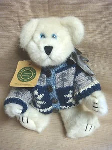 BOYDS BEARS "Thor M. Berriman" in Classic 50's Style Ski Sweater BLUE EYES - Picture 1 of 8