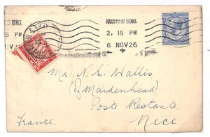 GB Machine Cancels Berks Unusual Impression Cover {samwells-covers}PTS 1926 T146 - Picture 1 of 3