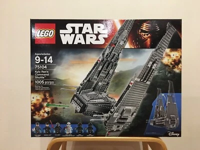 LEGO Star Wars 75104 Kylo Command Shuttle NISB NEW SEALED UNOPENED BOX RETIRED - Image 1 of 4