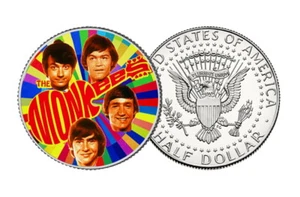 The Monkees Coin US Kennedy Half Dollar Limited Edition to 100 - Picture 1 of 4
