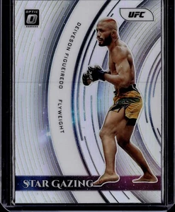2022 Panini Donruss Optic UFC DEIVESON FIGUEIREDO Star Gazing Holo Prizm #19 - Picture 1 of 2