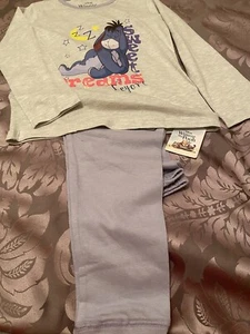 Children’s Eeyore Grey DREAMS Pyjsmas STATE SIZE - Picture 1 of 3