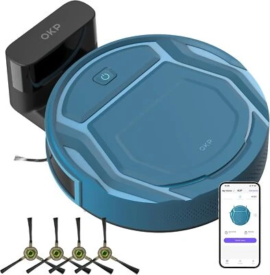 OKP Robot Aspirapolvere Robot Aspirapolvere WIFI/APP Control 3000Pa - Immagine 1 di 4