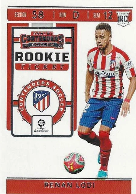 2019-20 Panini Chronicles Contenders Soccer Rookie Ticket Set Base Common - Image 1 of 4
