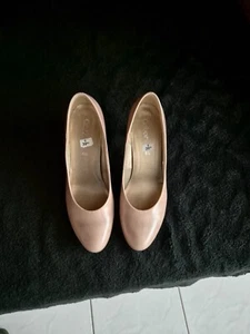 damenschuhe, von Gabor, Größe 8,5, in beige, gebraucht - Bild 1 von 4