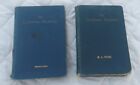 The Lutheran Hymnal Concordia, Blue Hardcover Evangelicals 1941 Set Of 2 Embosse