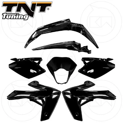 Kit Carena 7 Piezas Carena Versión Original Negra Rieju Mrt 50 2T Enduro 2014 - Imagen 1 de 2