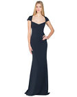 Badgley Mischka Cap-Sleeve Odessa Evening Gown Nwt Sz.10  $550