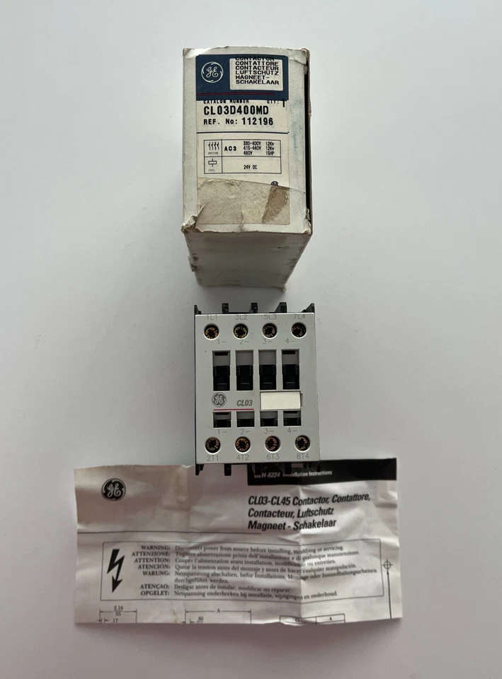 GE CL03D400MD Contactor - Image 1 of 4