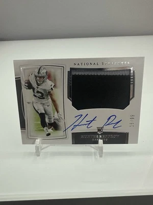 Hunter Renfrow 2019 National Treasures #199 2 Color Rookie Patch Auto RC 16/99 - Image 1 of 3
