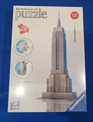 Ravensburger 3D Puzzle Empire State Building 216 total Pieces Sealed Brand New - Image 1 of 4