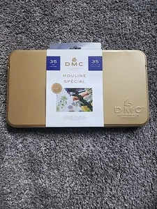 DMC Sammlerdose mit 35 Farben Zahnseide 117ZA - Bild 1 von 1