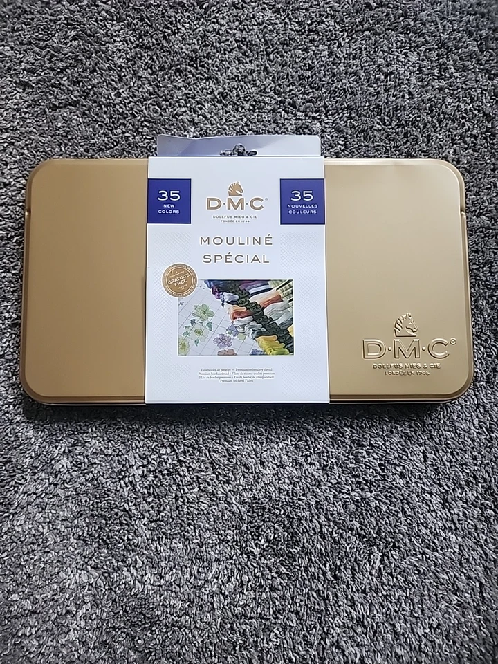 DMC Collector's Tin with 35 Colors Floss 117ZA - Image 1 of 1